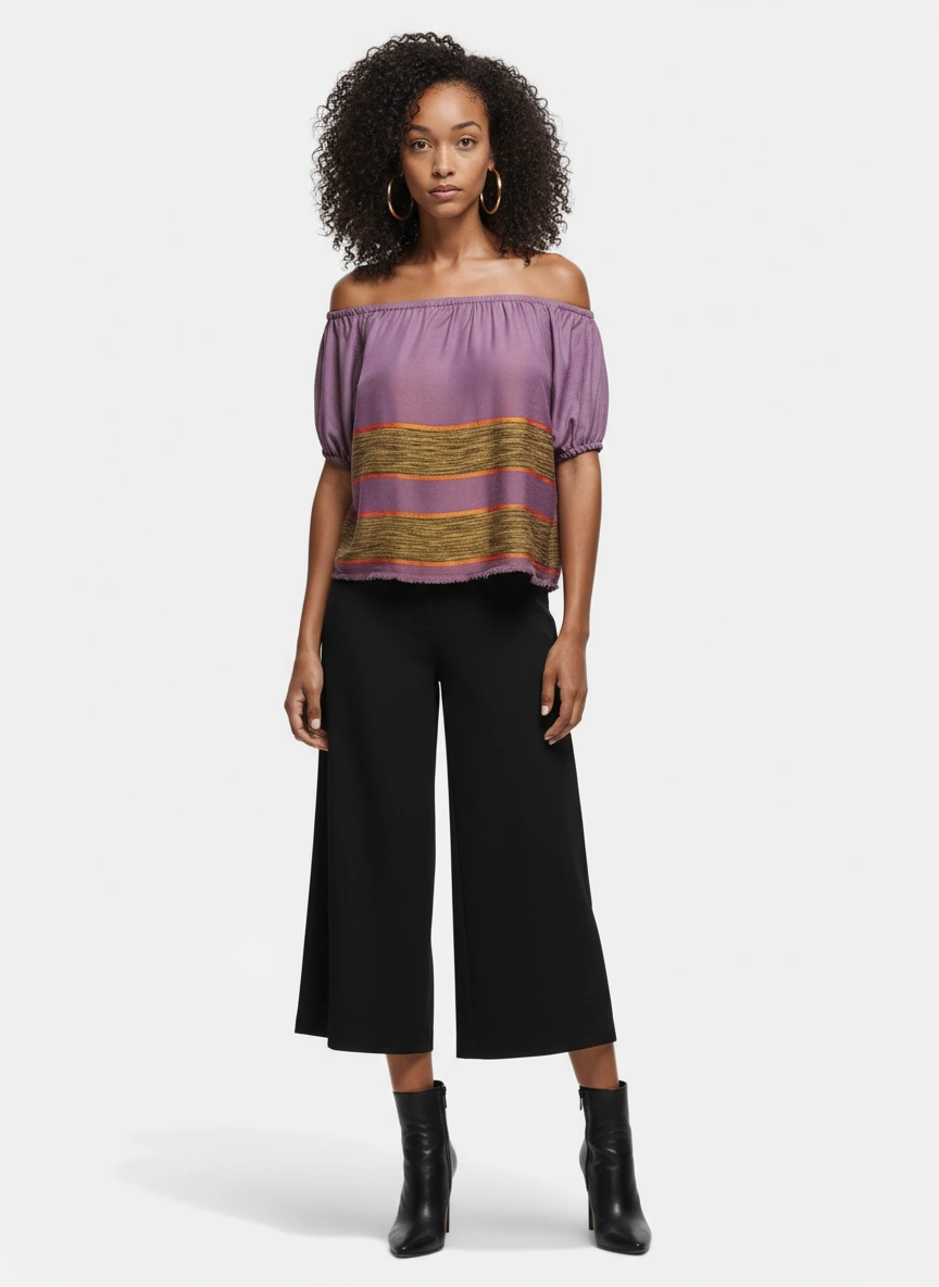 ShopYego Top Orchid Plum Liyu Top - Orchid Plum