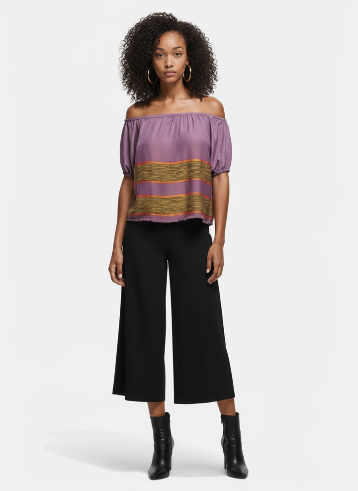 ShopYego Top Orchid Plum Liyu Top - Orchid Plum