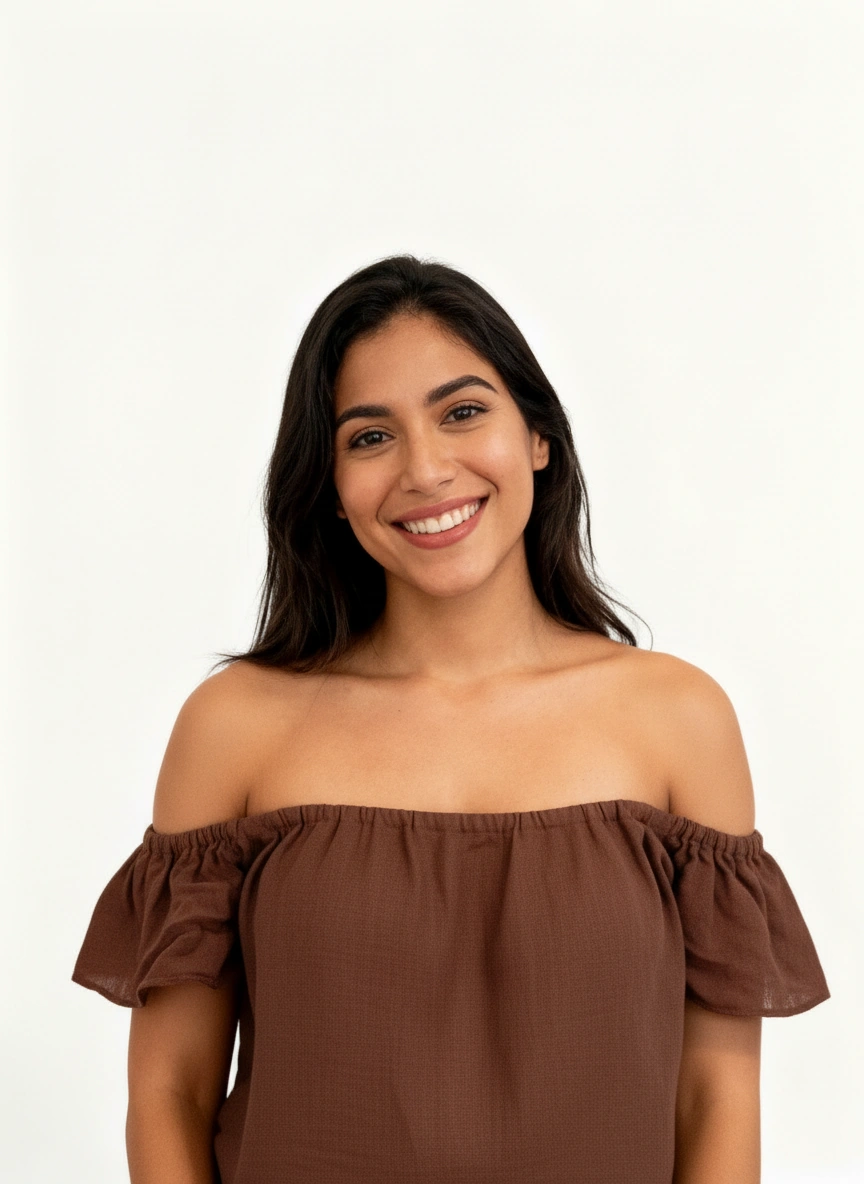 ShopYego Top Red Ember Munaye Top - Cocoa Earth