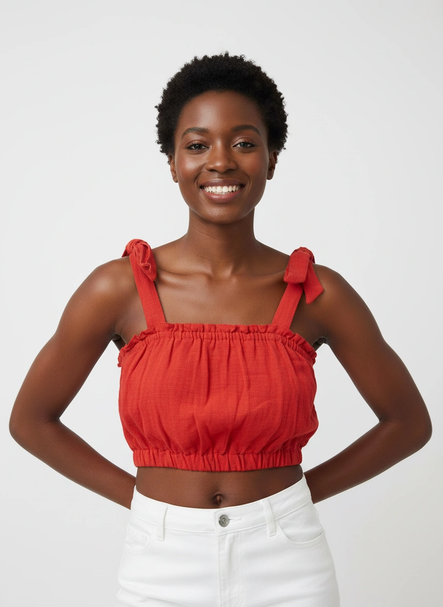 ShopYego Top Red Ember Sitota Top - Red Ember