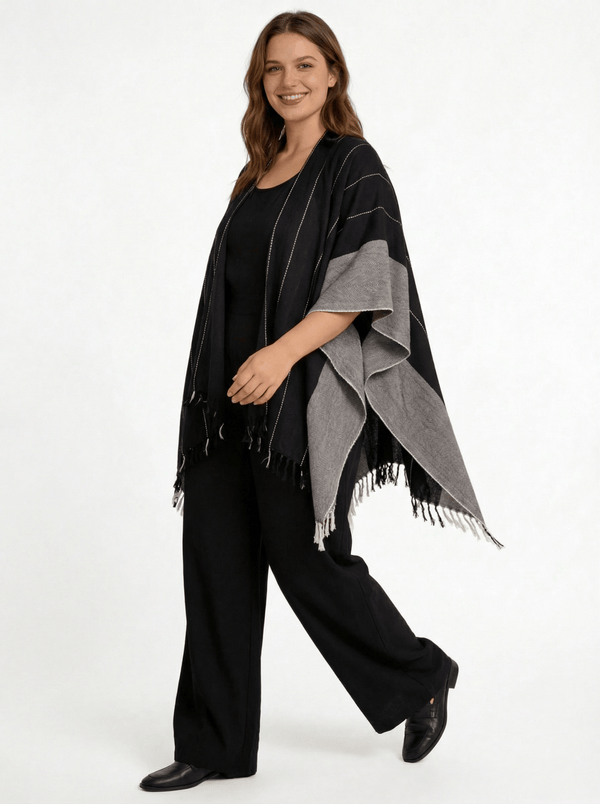 Mekdi Kimono - Soft Obsidian