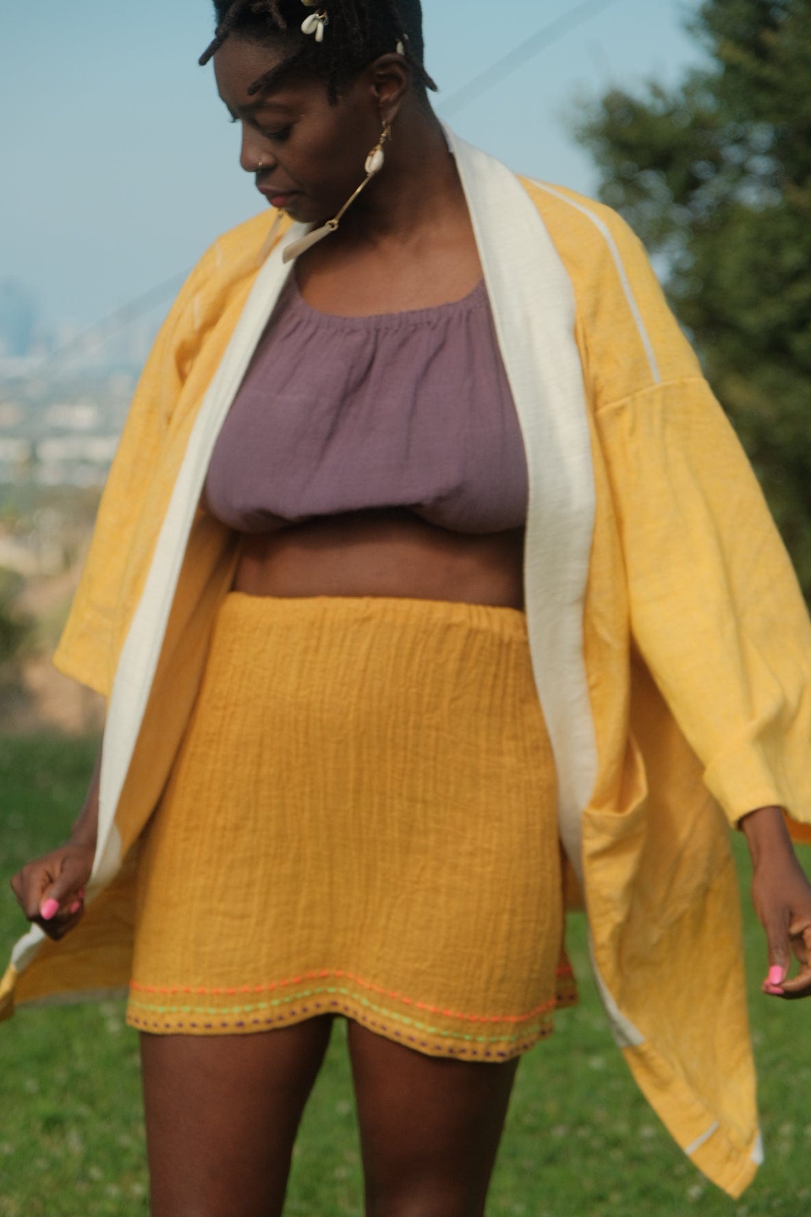 ShopYego Top Sunflower Zelalem Cardi