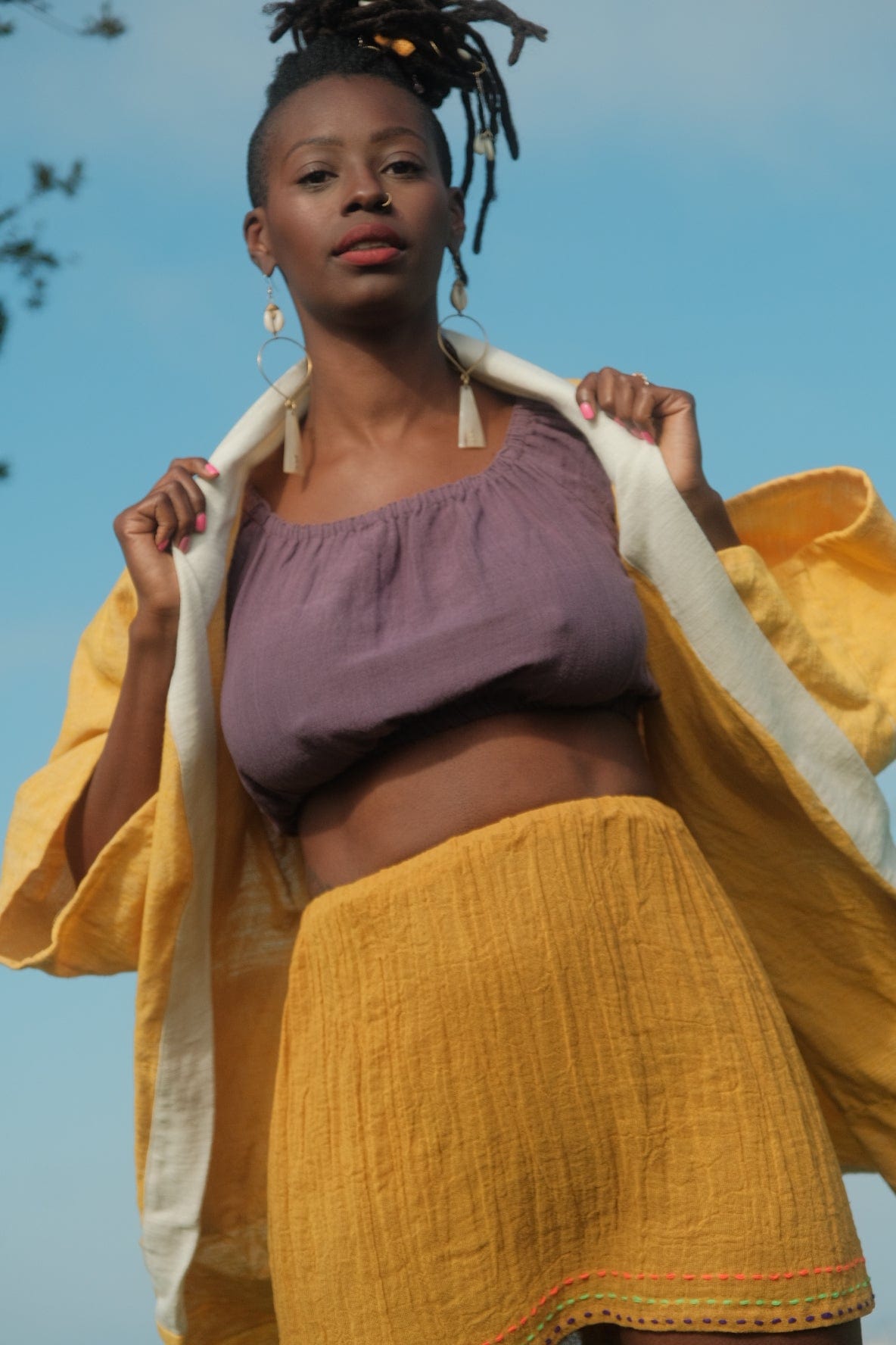 ShopYego Top Sunflower Zelalem Cardi