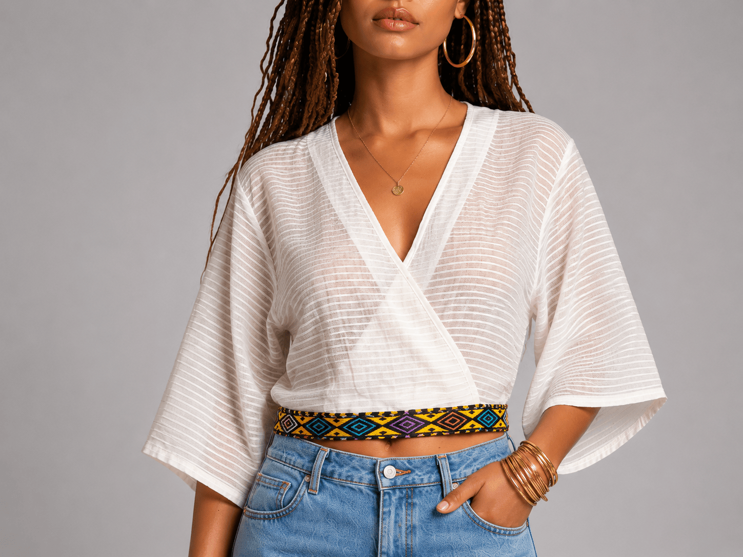 ShopYego Top Zeina Top- Diamond