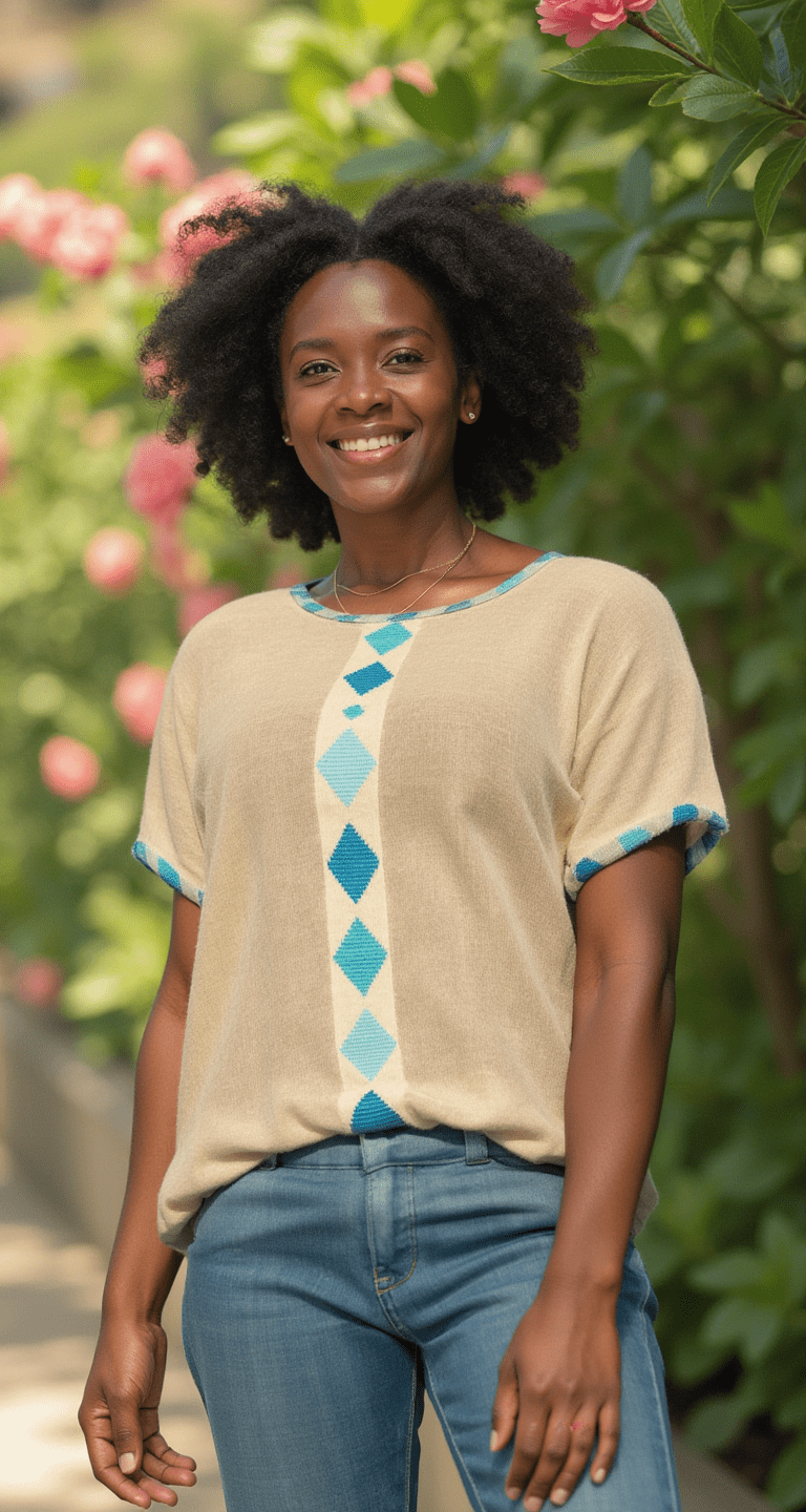 Yego.com Top Sky Blue Tami Top