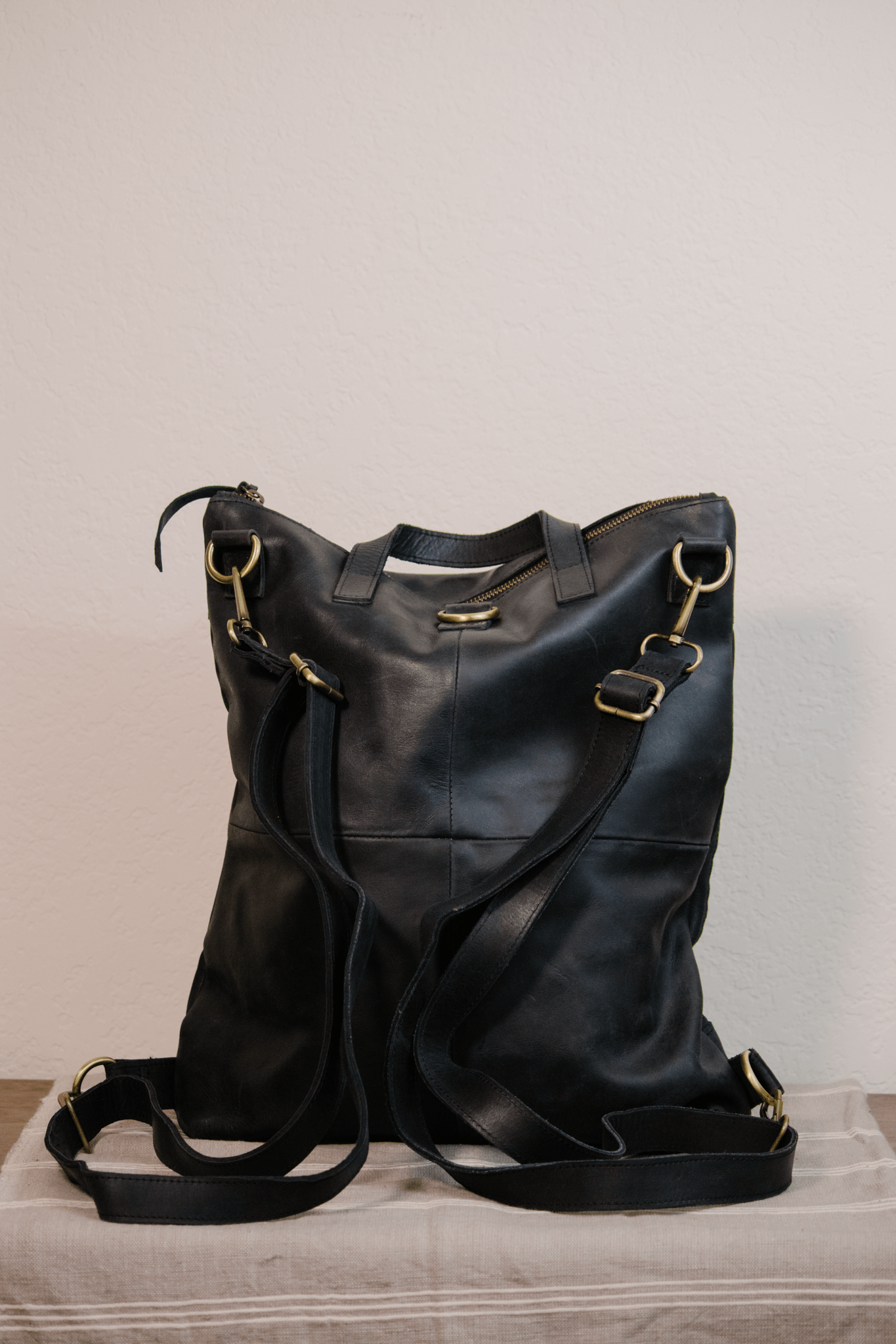 ShopYego Bags Monochrome Black Zengana Backpack