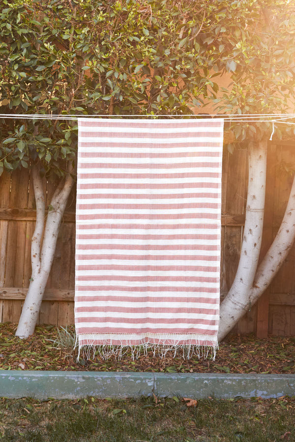 Taci Scarf - Desert Rose Stripe