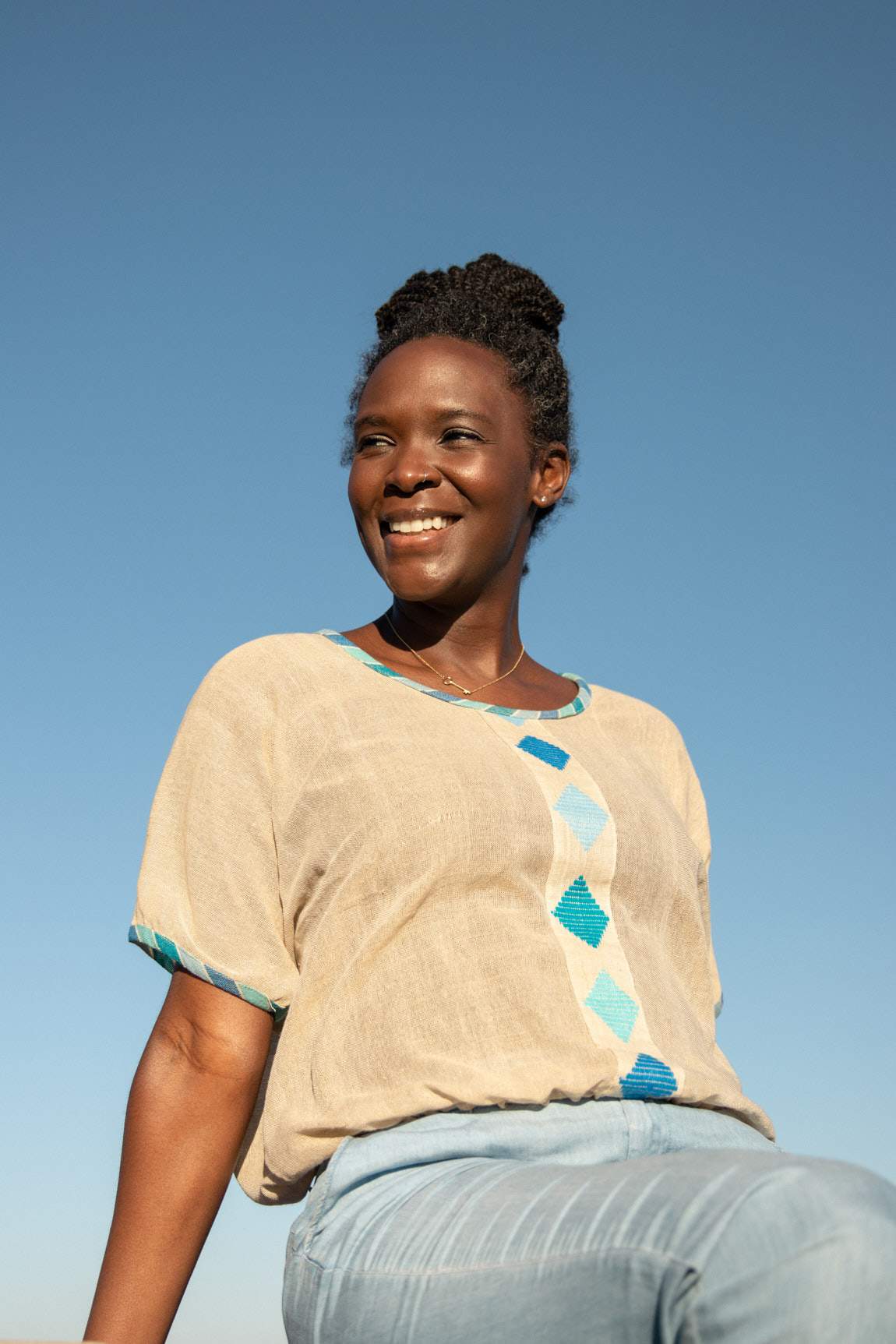 Yego.com Top Sky Blue Tami Top